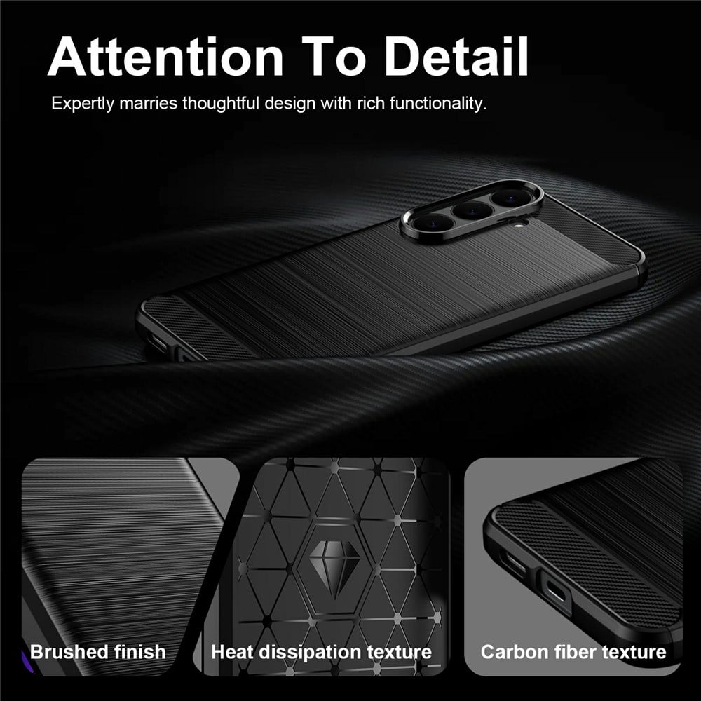 Techsuit - Σιλικόνη άνθρακα - Samsung Galaxy S26 FE / S25 FE - Μπλε - Image 2