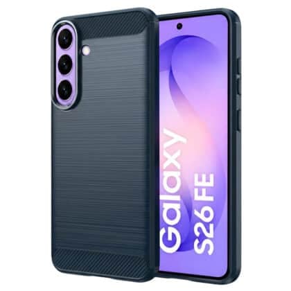 Techsuit Carbon Silicone - θήκη για Samsung Galaxy S25 FE - Μπλε