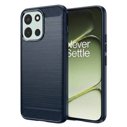 Techsuit Carbon Silicone - θήκη για Oneplus Nord 6 - Μπλε