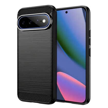 Techsuit Carbon Silicone - θήκη για Google Pixel 10 Pro XL - Μαύρο