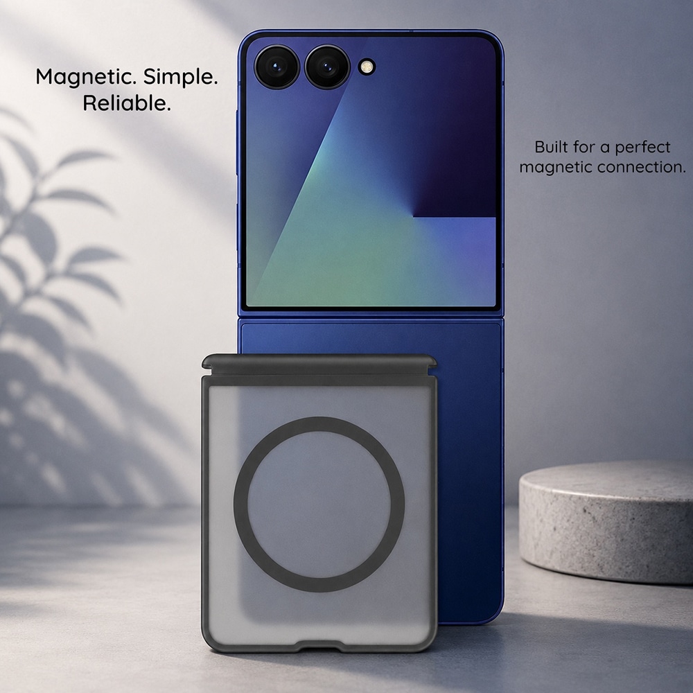 Blueo - Φιλικό προς το δέρμα, αντιθαμβωτικό MagSafe με αντι-πτώση - Samsung Galaxy Z Fold8 Ultra - Ανοιχτό γκρι - Image 4