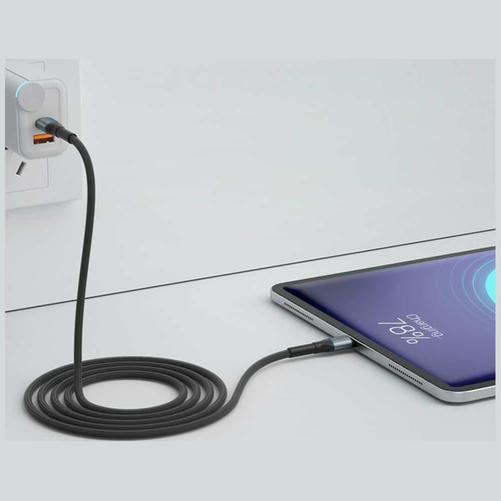 Καλώδιο 3MK Hyper Cable N-SERIES USB-C σε Micro USB 3m QC 3.0 5V/2A 10W μαύρο - Image 4