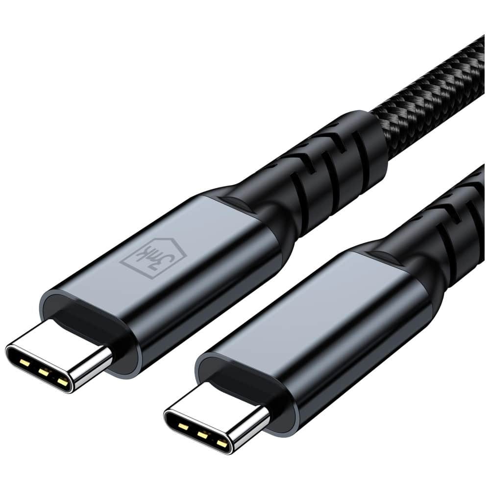 Καλώδιο 3MK Hyper N-SERIES USB-C σε USB-C Thunderbolt 4 Καλώδιο 2m 48V/5A 240W Μαύρο - Image 7