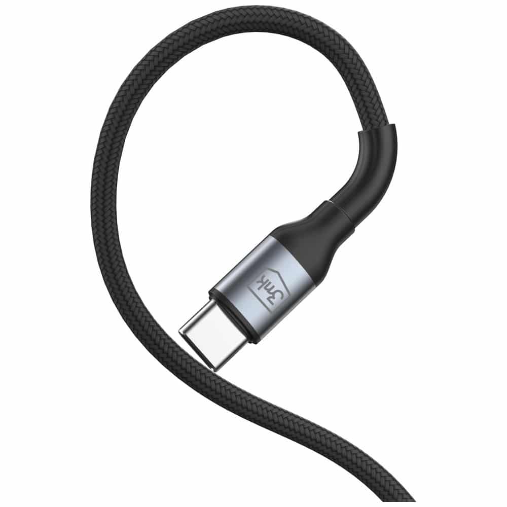 Καλώδιο 3MK Hyper Cable N-SERIES USB-C σε USB-C, 1,5 m, 20 V/5 A, 100 W, μαύρο - Image 7