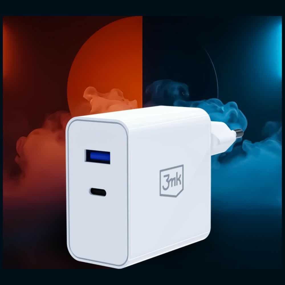 Φορτιστής τοίχου 3MK FlowPower USB-A + USB-C 45W PD 3.0 QC4+ λευκό - Image 10
