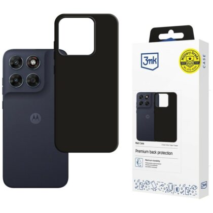 Θήκη 3MK Matte για Motorola Moto G87 μαύρη