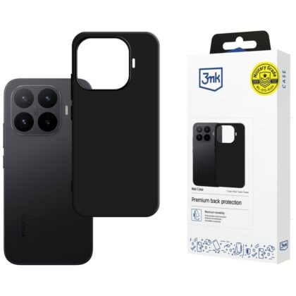 Θήκη 3MK Matte για Xiaomi 17T, μαύρη