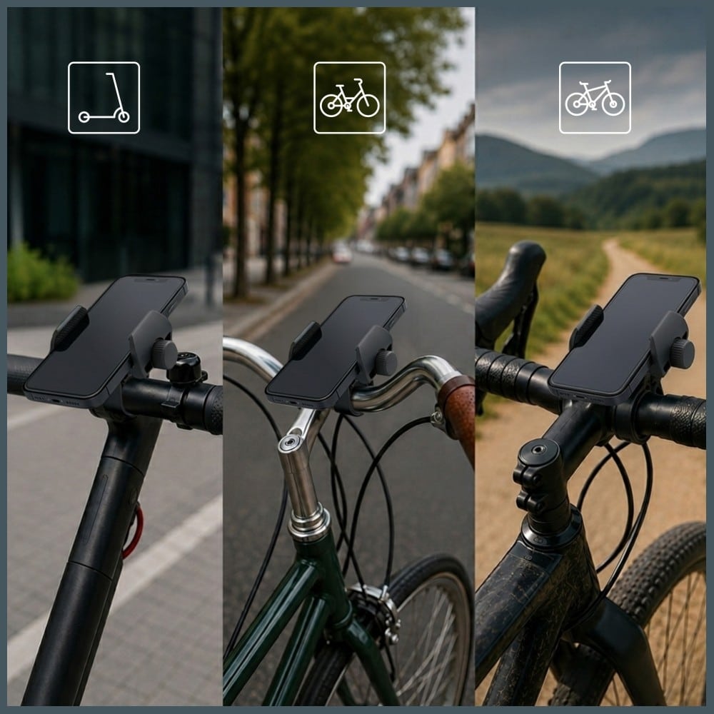 Βάση τηλεφώνου ποδηλάτου γενικής χρήσης 3MK BikeGrip - Image 6