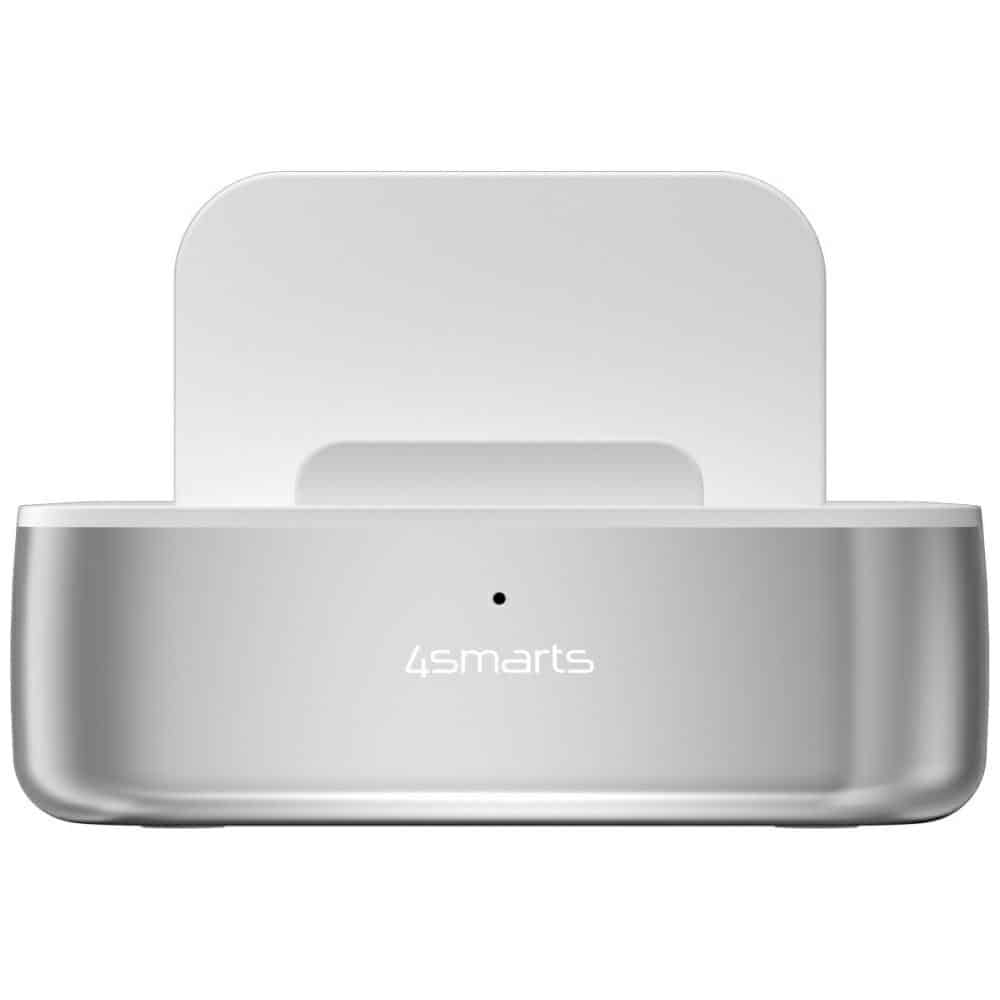 Σταθμός φόρτισης 4smarts Team 100W 5xUSB-C με σετ 6 καλωδίων ασημί - Image 4