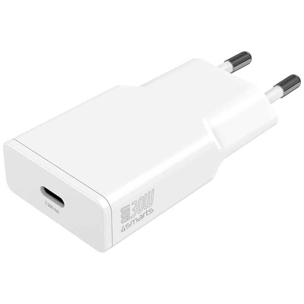 Φορτιστής τοίχου 4smarts PDPlug Slim 30W GaN USB-C λευκό - Image 3