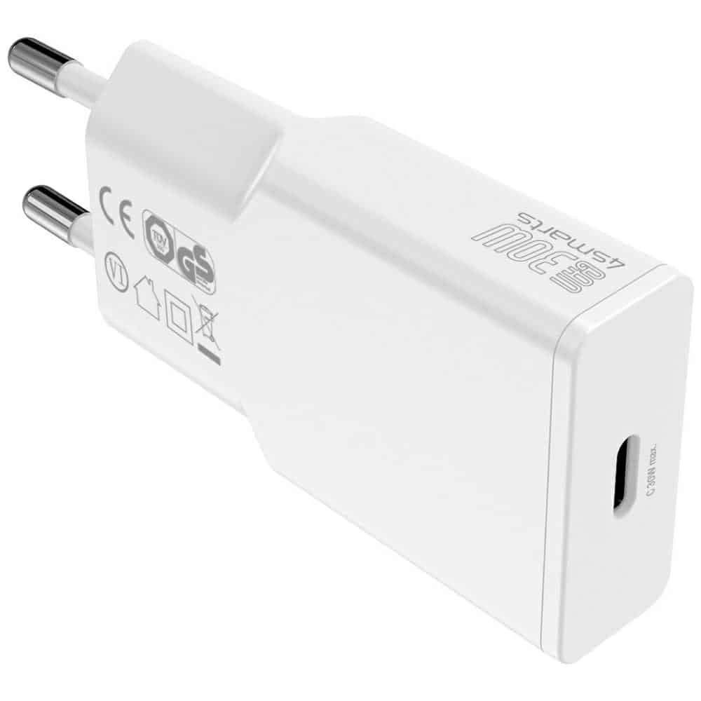 Φορτιστής τοίχου 4smarts PDPlug Slim 30W GaN USB-C λευκό - Image 2