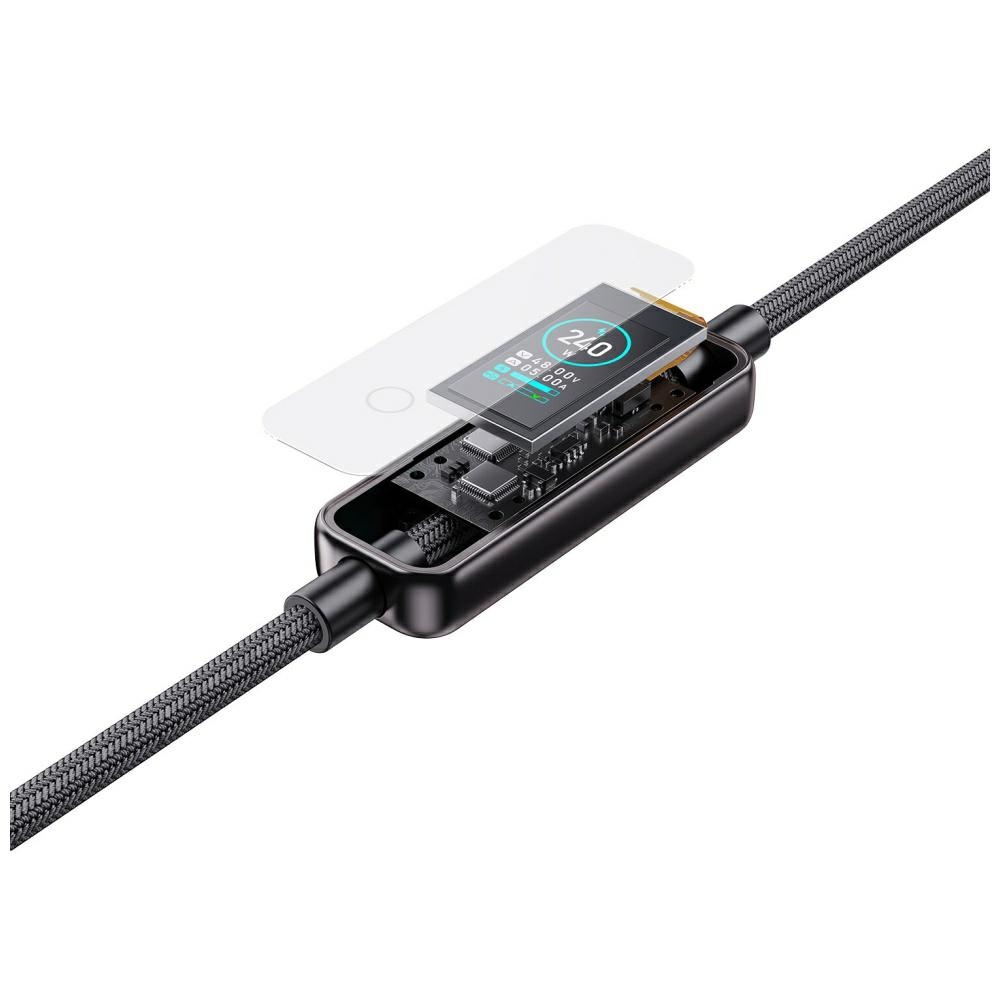 Καλώδιο 4smarts ScreenCord USB-C 240W 1,2 m, μαύρο - Image 5