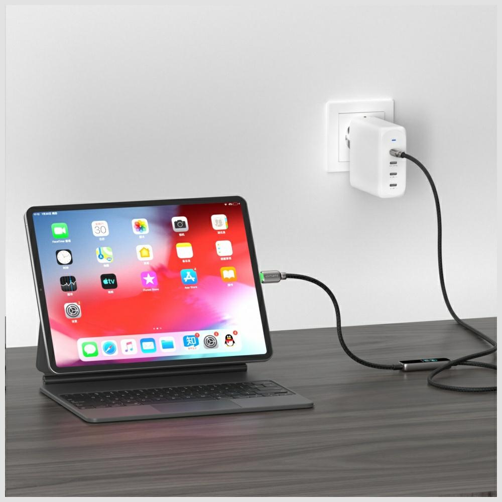Καλώδιο 4smarts ScreenCord USB-C 240W 1,2 m, μαύρο - Image 6