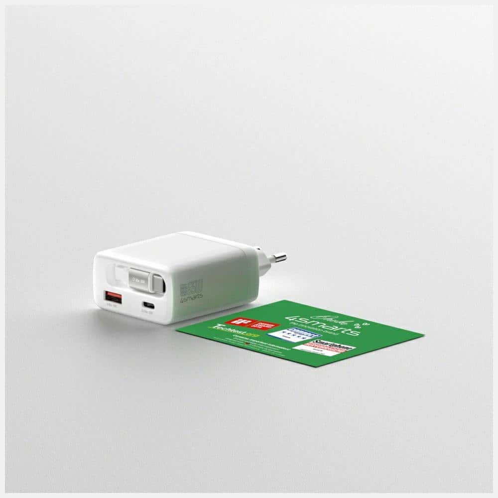 Φορτιστής τοίχου 4smarts PDPlug Slim 65W GaN Jojo λευκός - Image 8