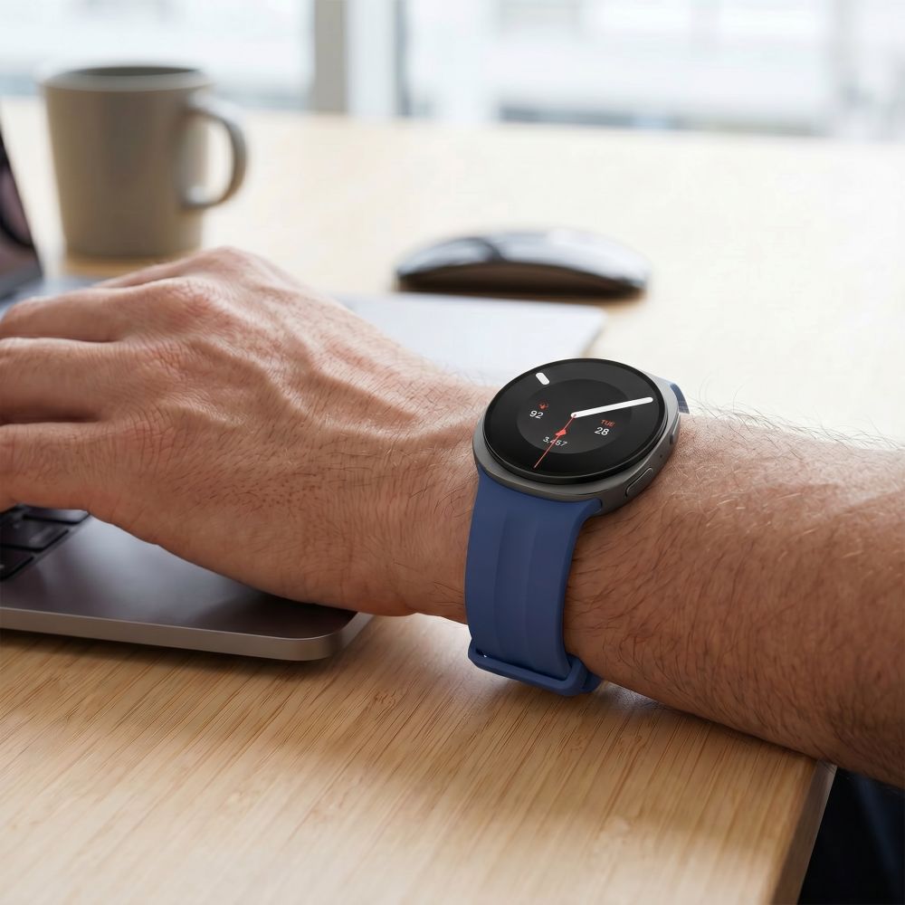 TECH-PROTECT SILICONE EVO SAMSUNG GALAXY WATCH 8 / 9 / CLASSIC (40 / 44 / 46 MM) ΜΠΛΕ ΝΑΥΤΙΚΟ - Image 4