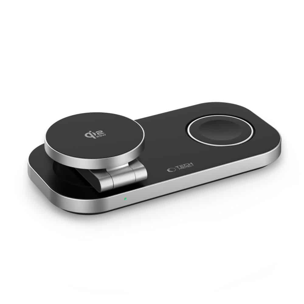 TECH-PROTECT A52 Ασύρματος Φορτιστής 3 Σε 1 Μαγνητικός MagSafe 25W QI2.2 Μαύρος - Image 4