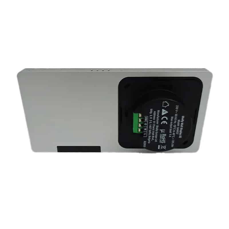Shelly Wall Display X2 WiFi/BLU, Λευκό - Image 4