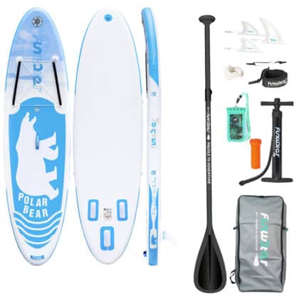 FunWater SUPW07A Σανίδα Κωπηλασίας 3,2μ, Μπλε