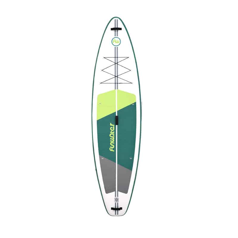 FunWater SUPFW69A Σανίδα SUP 3,35m, Πράσινο-Άσπρη - Image 2