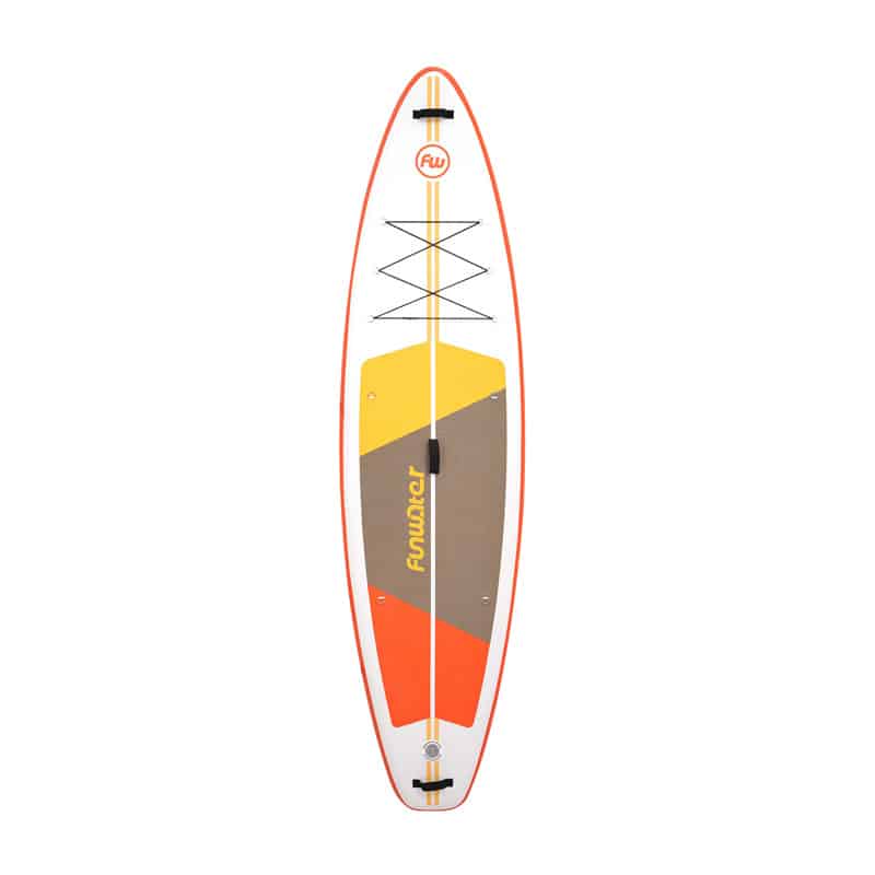 FunWater SUPFW69B Φουσκωτή Σανίδα SUP 3,35m, Πορτοκαλί-Άσπρη - Image 2