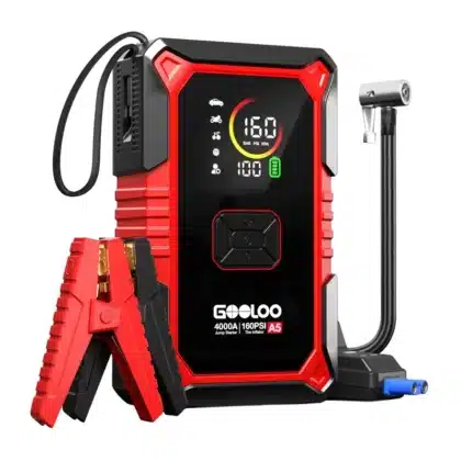 GOOLOO A5 2-σε-1 συσκευή εκκίνησης με συμπιεστή