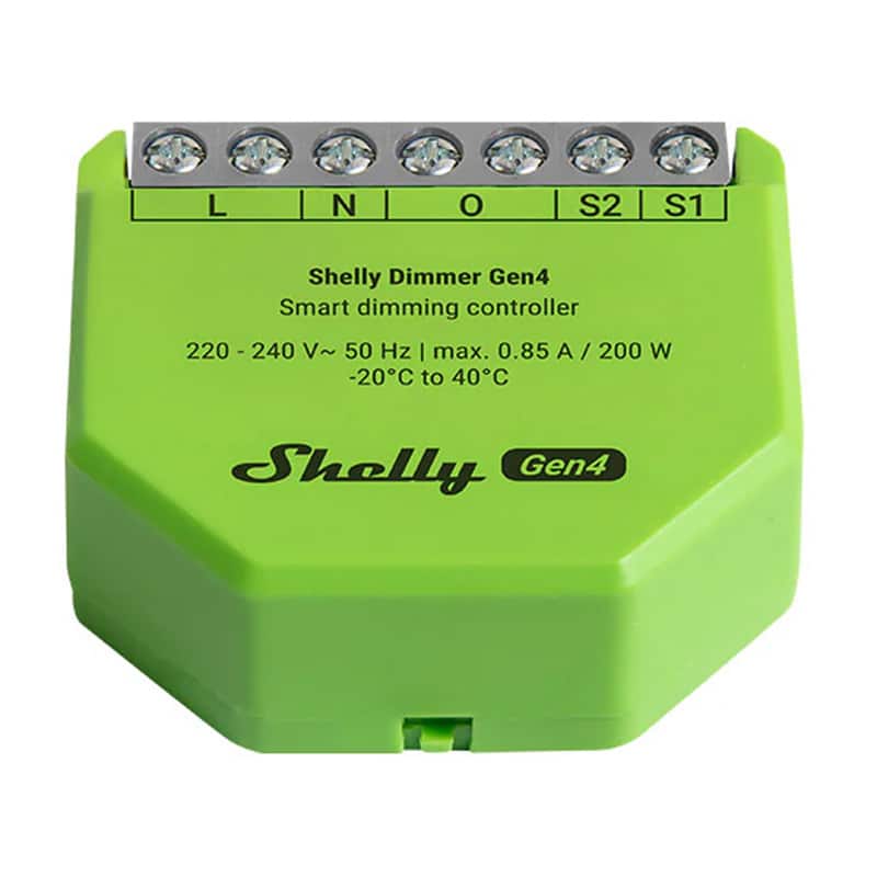 Shelly Dimmer Gen4 Έξυπνος Ρυθμιστής Έντασης Φωτισμού, Zigbee/Matter - Image 3