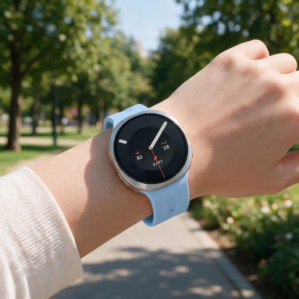 TECH-PROTECT ΣΙΛΙΚΟΝΗ EVO SAMSUNG GALAXY WATCH 8 / 9 / CLASSIC (40 / 44 / 46 MM) ΜΩΡΟ ΜΠΛΕ - Image 5