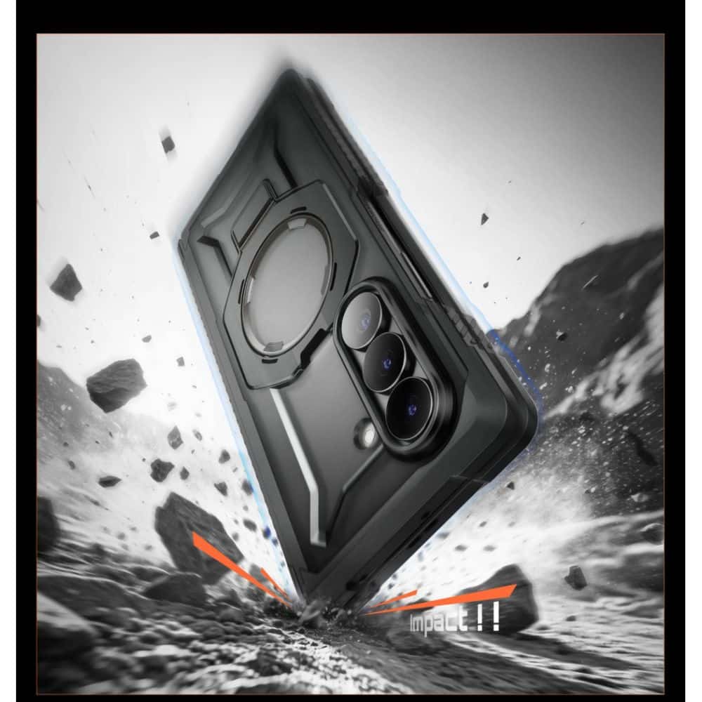 ΘΗΚΗ SUPCASE UB GRIP MAGSAFE GALAXY Z FOLD 8 2-ΣΕΤ ΜΑΥΡΗ - Image 5
