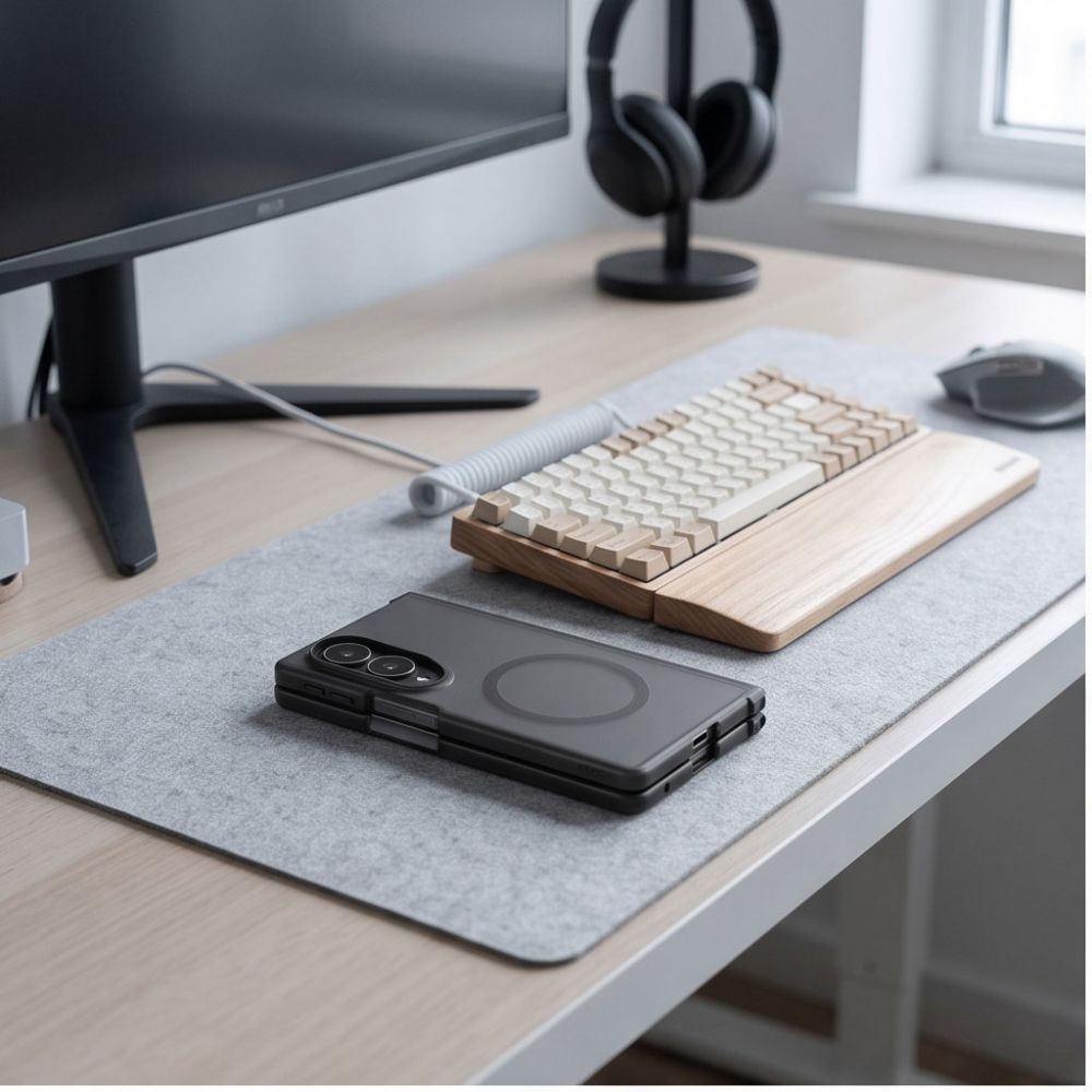 TECH-PROTECT MAGMAT MAGSAFE GALAXY Z FOLD 7/8 ULTRA MATTE ΜΑΥΡΟ - Image 5