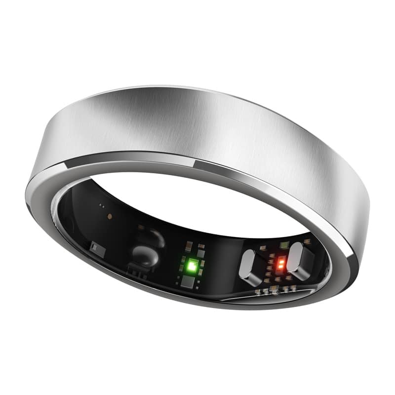 RingConn Gen 3 Δαχτυλίδι Smart Ring, Μέγεθος 14, Ασημί με Ματ Φινίρισμα - Image 2