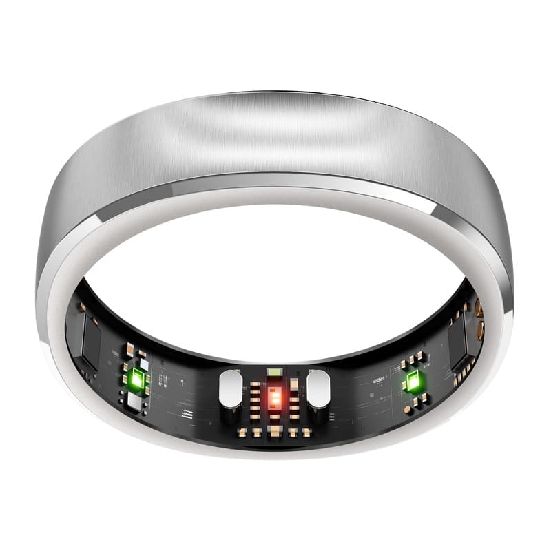RingConn Gen 3 Δαχτυλίδι Smart Ring, Μέγεθος 14, Ασημί με Ματ Φινίρισμα - Image 3