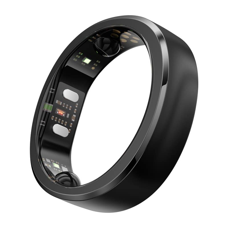 RingConn Gen 3 Smart Ring, Μέγεθος 8, Μαύρο Ματ - Image 3