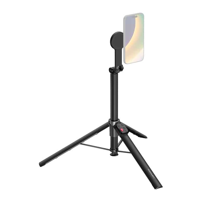 AOCHUAN K1L-C Gimbal Smartphone με Τρίποδο, Μαύρο - Image 2
