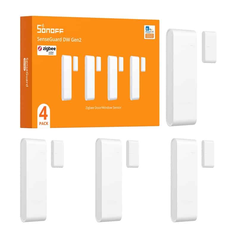 SONOFF SNZB-04PR2 Αισθητήρας Παραθύρων και Πορτών, Σετ 4 Τεμαχίων - Image 2