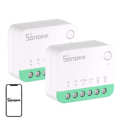SONOFF MINIR4M (Extreme) Matter Switch, Σετ 2 Τεμαχίων