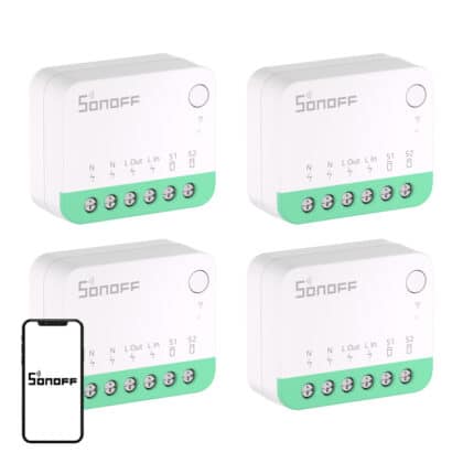 SONOFF MINIR4M (Extreme) Διακόπτης Matter, Συσκευασία 4 Τεμαχίων