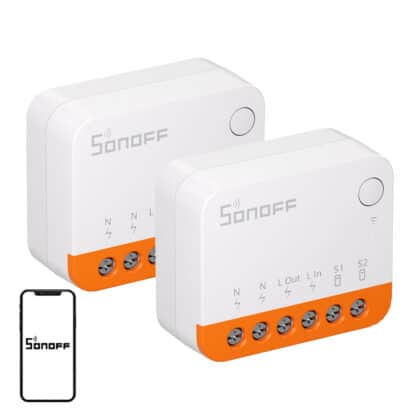 SONOFF MINIR4 (Extreme) Έξυπνος Διακόπτης, Σετ 2 Τεμαχίων