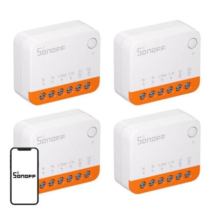 SONOFF MINIR4 (Extreme) Διακόπτης Wi-Fi, Σετ 4 Τεμαχίων