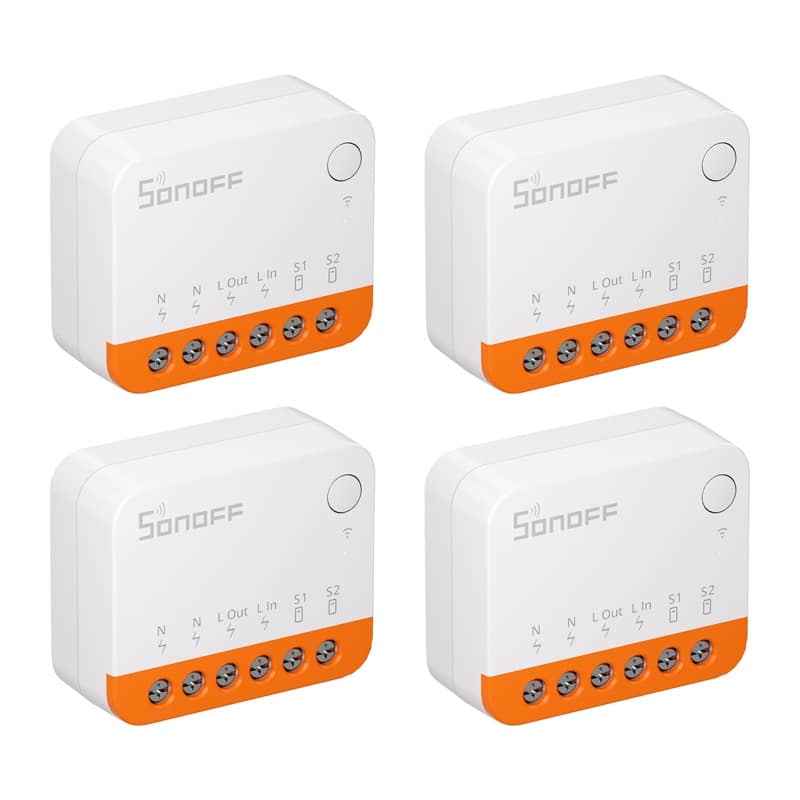 SONOFF MINIR4 (Extreme) Διακόπτης Wi-Fi, Σετ 4 Τεμαχίων - Image 2