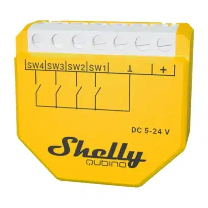 Shelly Wave i4 DC Διακόπτης, Έξυπνος Διακόπτης Τοίχου