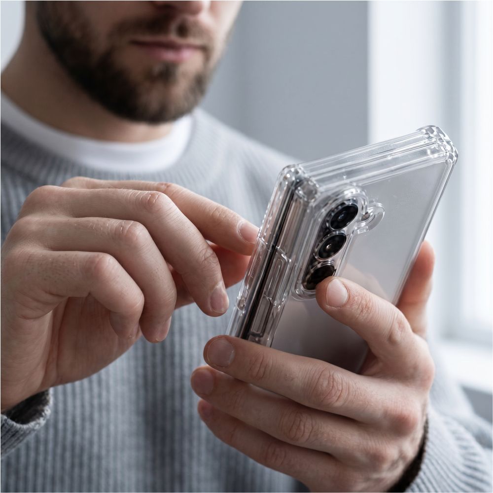 TECH-PROTECT FLEXAIR HYBRID GALAXY Z FOLD 8 ΕΞΑΙΡΕΤΙΚΑ ΔΙΑΦΑΝΕΣ - Image 4