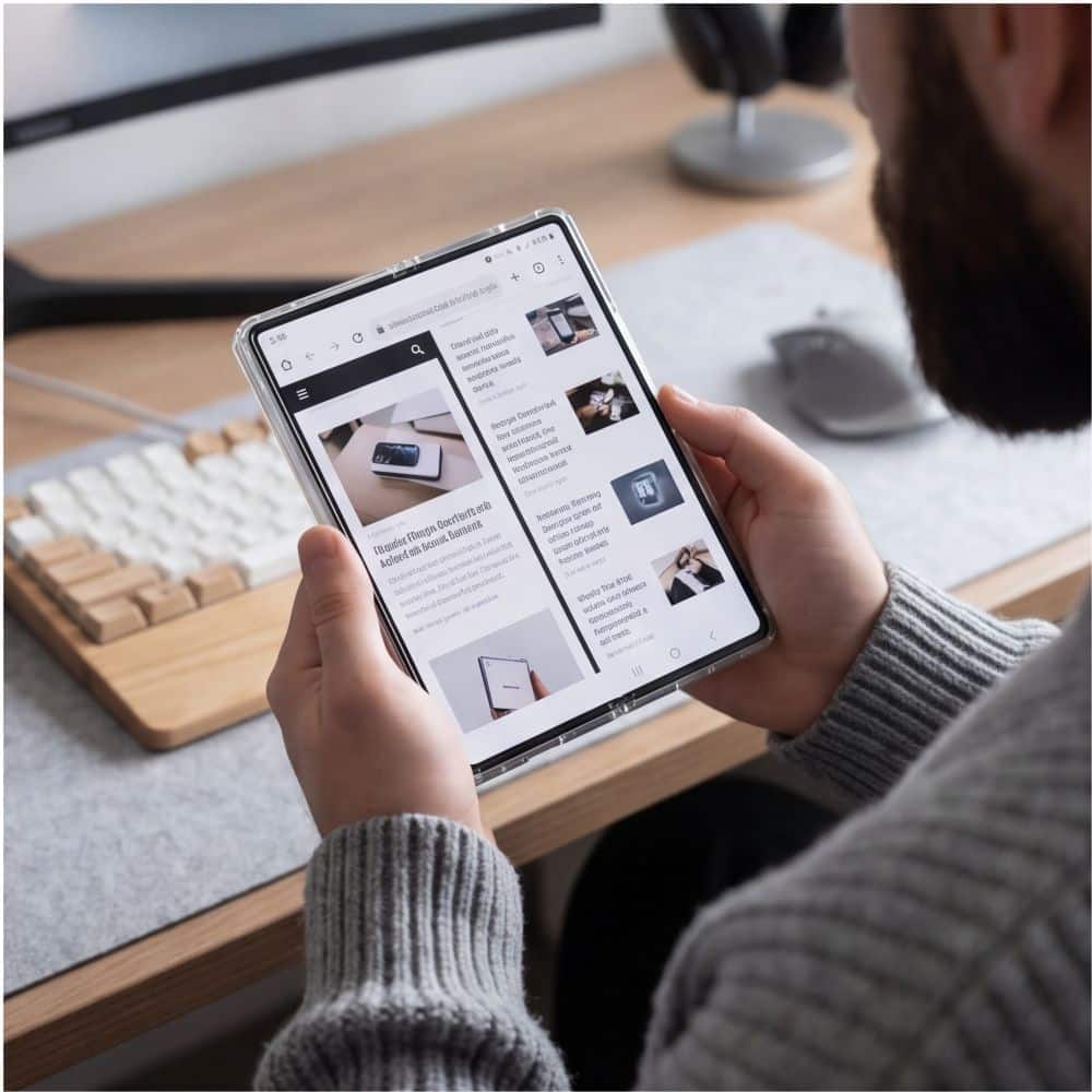 TECH-PROTECT FLEXAIR HYBRID GALAXY Z FOLD 8 ΕΞΑΙΡΕΤΙΚΑ ΔΙΑΦΑΝΕΣ - Image 5