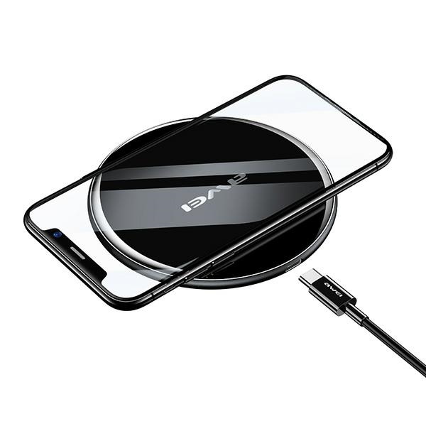Επαγωγικός φορτιστής AWEI W810W μαύρος - Image 3