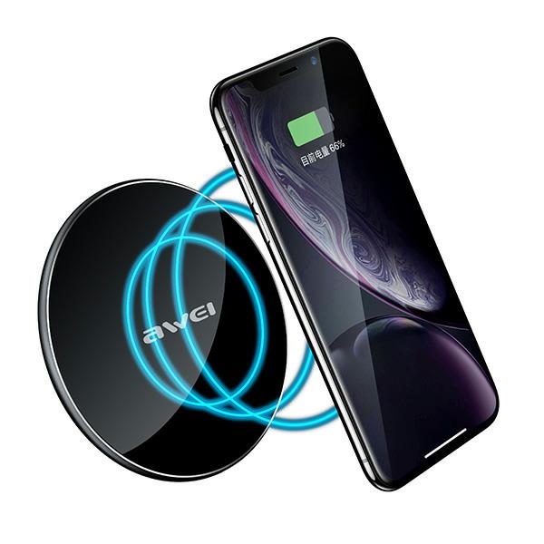 Επαγωγικός φορτιστής AWEI W810W μαύρος - Image 4