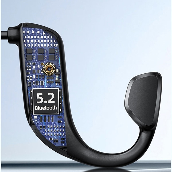 AWEI A889 Pro Αθλητικά Ακουστικά Bluetooth 5.2, Μαύρο - Image 2