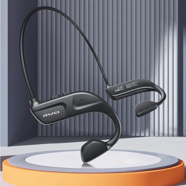AWEI A889 Pro Αθλητικά Ακουστικά Bluetooth 5.2, Μαύρο - Image 7