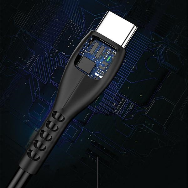 Καλώδιο USB σε USB-C μαύρο AWEI CL-115T - Image 5