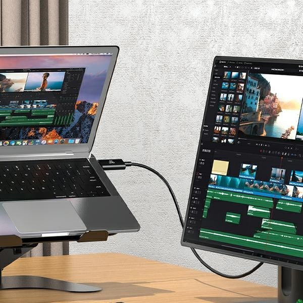 Καλώδιο AWEI CL-212T USB-C σε HDMI4K 30Hz, μαύρο - Image 4