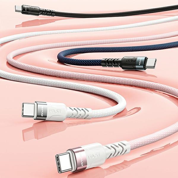 Μαγνητικό καλώδιο AWEI CL-166T USB-C σε USB-C, μαύρο - Image 6