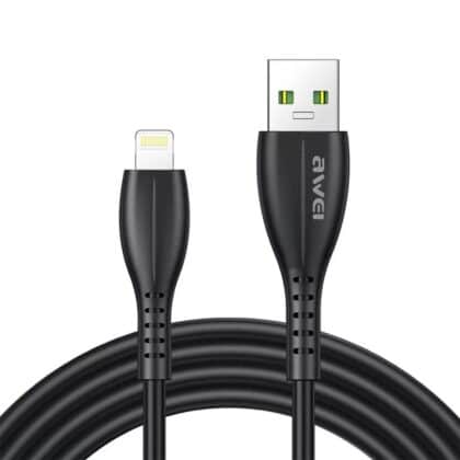 Καλώδιο USB σε Lightning AWEI CL-115L, μαύρο